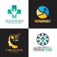medisch zorg icoon of logo voor apps of websites vector