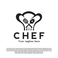 chef logo of icoon vector