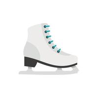 skates icoon, vlak stijl vector