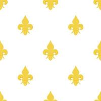 fleur de lis patroon naadloos vector