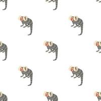 klein aap patroon naadloos vector