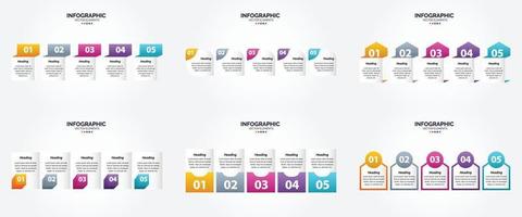 vector illustratie infographics vlak ontwerp reeks voor reclame brochure folder en tijdschrift