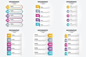 deze vector illustratie infographics reeks is perfect voor reclame in een brochure. folder. of tijdschrift.