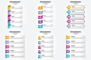 deze vector infographics zijn ideaal voor reclame in een brochure. folder. of tijdschrift.