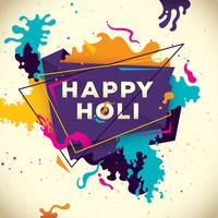 Gelukkige Holi vector