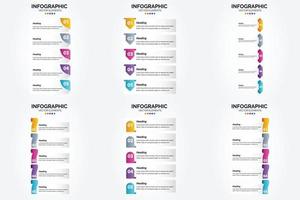 vector illustratie infographics vlak ontwerp reeks voor reclame brochure folder en tijdschrift