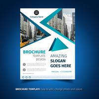 Geometrische Brochure sjabloon vector