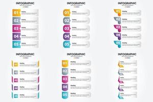 vector illustratie infographics vlak ontwerp reeks voor reclame brochure folder en tijdschrift