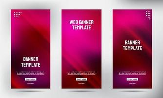 set pin neon oprollen zakelijke brochure flyer banners vector