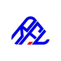 rfl brief logo creatief ontwerp met vector grafisch, rfl gemakkelijk en modern logo.