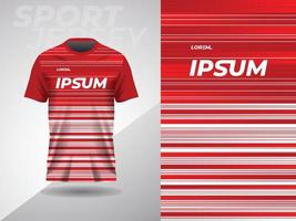 rood abstract overhemd sport- Jersey ontwerp voor Amerikaans voetbal voetbal racing gaming wielersport rennen vector