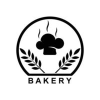 bakkerij logo sjabloon vector illustratie