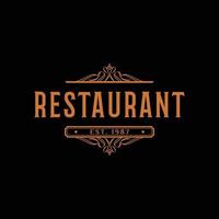 restaurant icoon logo ontwerp sjabloon vector