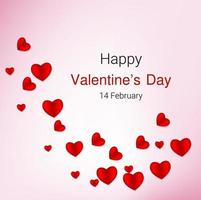 gelukkig Valentijnsdag dag vector kunst, pictogrammen, grafiek, valentijnsdag dag, 14 februari dag