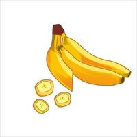banaan sticker vector