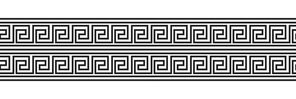naadloos meander patronen. Grieks middenweg, tobben of sleutel. ornament voor acient Griekenland stijl grenzen. vector illustratie