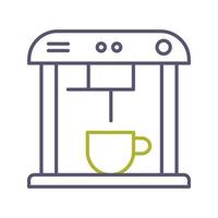 uniek koffie machine vector icoon