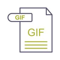 gif vector icoon