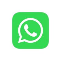 WhatsApp logo, WhatsApp icoon logo vector, vrij vector