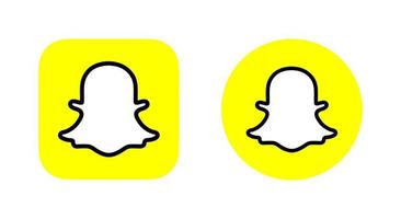 snapchat logo vector, snapchat icoon vector vrij vector