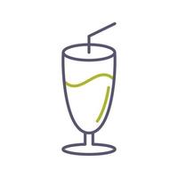 milkshake vector pictogram