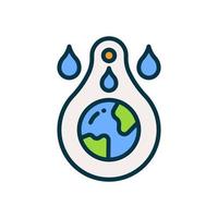 opslaan water icoon voor uw website, mobiel, presentatie, en logo ontwerp. vector