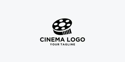 abstract bioscoop logo vector sjabloon geïsoleerd Aan wit achtergrond.