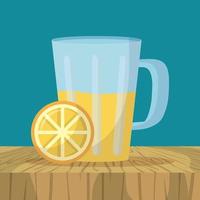 limonade plat ontwerp vector