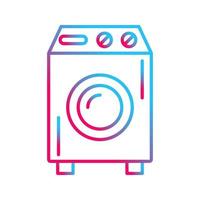 wasmachine vector pictogram