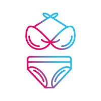 bikini vector icoon