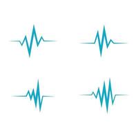 Gezondheid medisch hartslag pulse vector