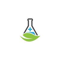 Gezondheid medisch laboratorium logo sjabloon vector