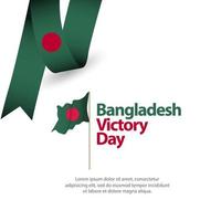 gelukkige bangladesh onafhankelijkheidsdag viering vector sjabloon ontwerp illustratie