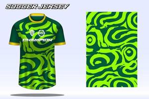 voetbal Jersey sport t-shirt ontwerp mockup voor Amerikaans voetbal club vector