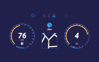 Unieke Dashboard UI Vectoren