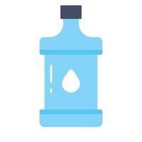 water fles, mineraal water icoon vector in modieus stijl