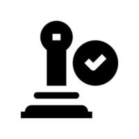 goedgekeurd icoon voor uw website, mobiel, presentatie, en logo ontwerp. vector