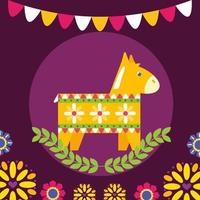 Mexicaans pinata-ontwerp vector