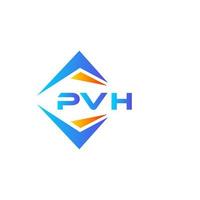 pvh abstract technologie logo ontwerp Aan wit achtergrond. pvh creatief initialen brief logo concept. vector