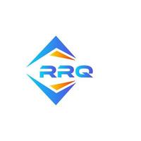rrq abstract technologie logo ontwerp Aan wit achtergrond. rrq creatief initialen brief logo concept. vector