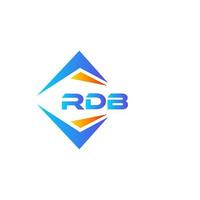 rdb abstract technologie logo ontwerp Aan wit achtergrond. rdb creatief initialen brief logo concept. vector