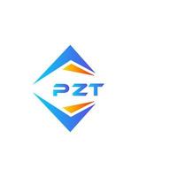 pzt abstract technologie logo ontwerp Aan wit achtergrond. pzt creatief initialen brief logo concept. vector