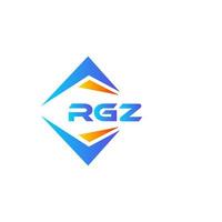 rgz abstract technologie logo ontwerp Aan wit achtergrond. rgz creatief initialen brief logo concept.rgz abstract technologie logo ontwerp Aan wit achtergrond. rgz creatief initialen brief logo concept. vector