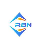 rbn abstract technologie logo ontwerp Aan wit achtergrond. rbn creatief initialen brief logo concept. vector