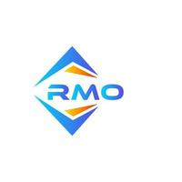rmo abstract technologie logo ontwerp Aan wit achtergrond. rmo creatief initialen brief logo concept. vector