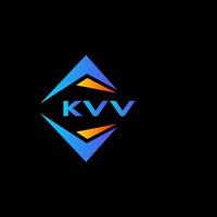 webkvv abstract technologie logo ontwerp Aan zwart achtergrond. kvv creatief initialen brief logo concept. vector