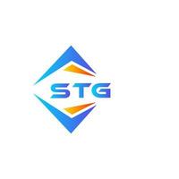 stg abstract technologie logo ontwerp Aan wit achtergrond. stg creatief initialen brief logo concept. vector