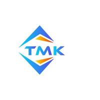 tmk abstract technologie logo ontwerp Aan wit achtergrond. tmk creatief initialen brief logo concept. vector