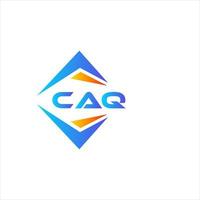 caq abstract technologie logo ontwerp Aan wit achtergrond. caq creatief initialen brief logo concept. vector