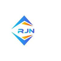 rjn abstract technologie logo ontwerp Aan wit achtergrond. rjn creatief initialen brief logo concept. vector